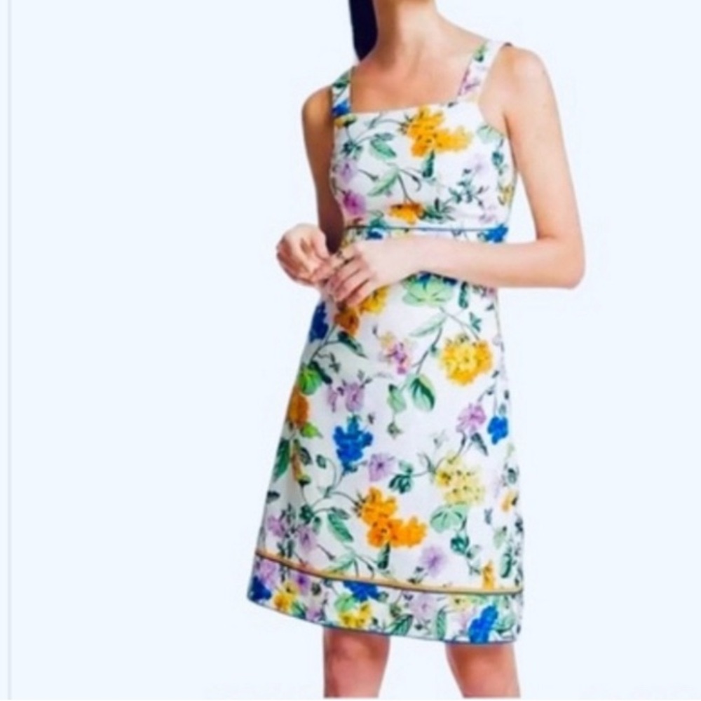 NWT! Size 10 petite A line floral dress from Ann Taylor